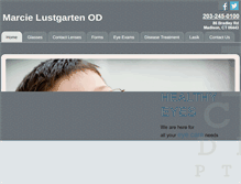 Tablet Screenshot of marcielustgarten.com